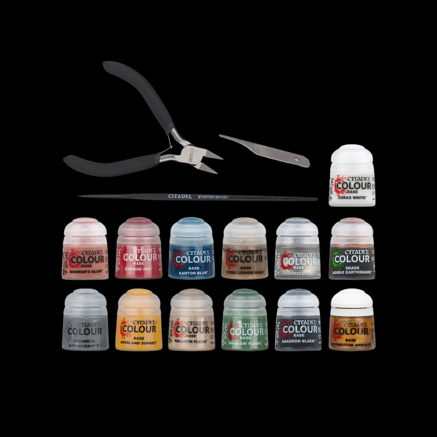 Warhammer Age Of Sigmar Paints + Tools Set