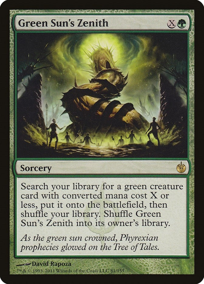 Green Sun's Zenith (81) (MBS)