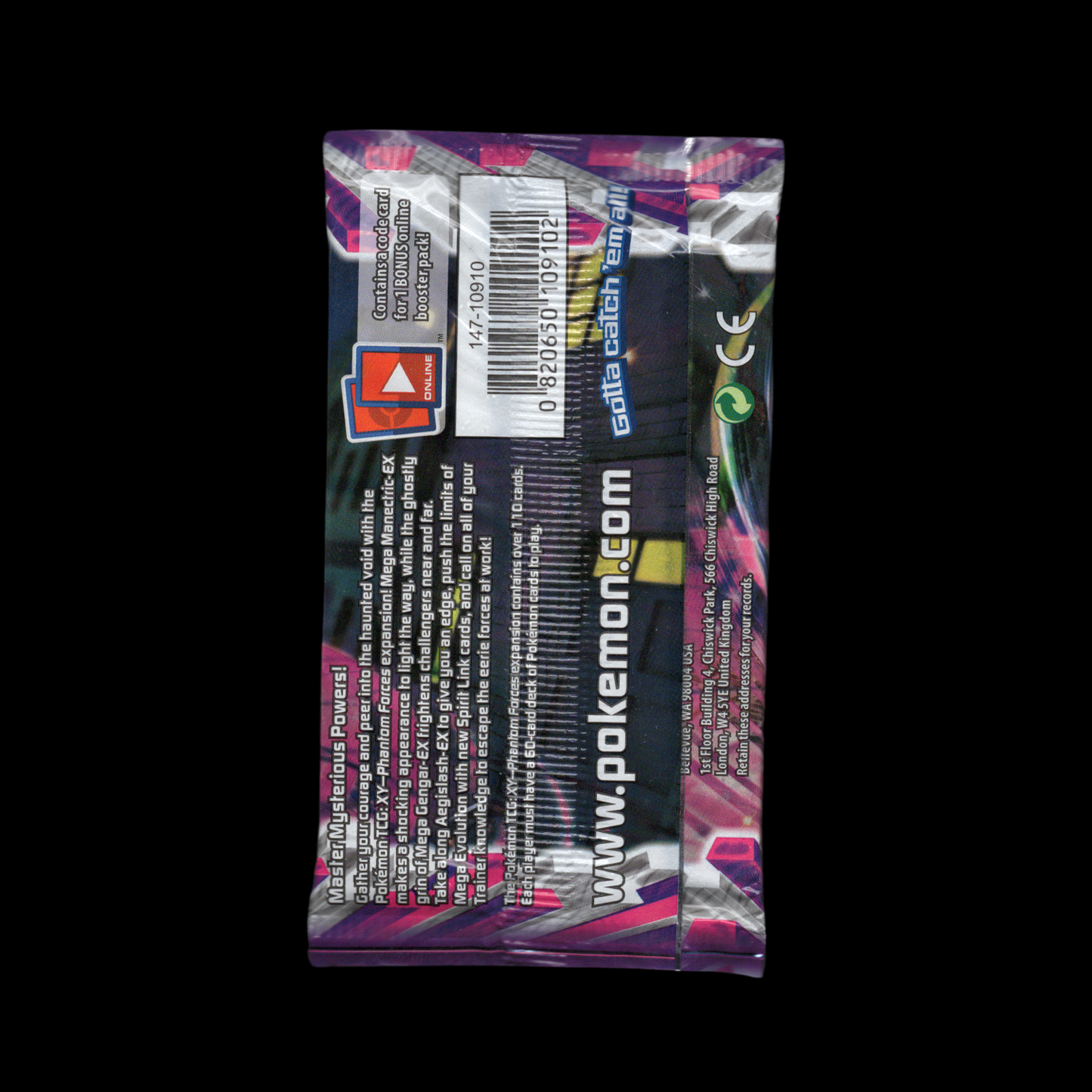 Pokemon XY Phantom Forces Booster Pack 2014