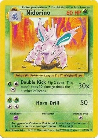 Nidorino (037/102) (BS)