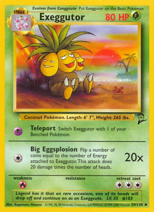 Exeggutor (039/130) (BS2)