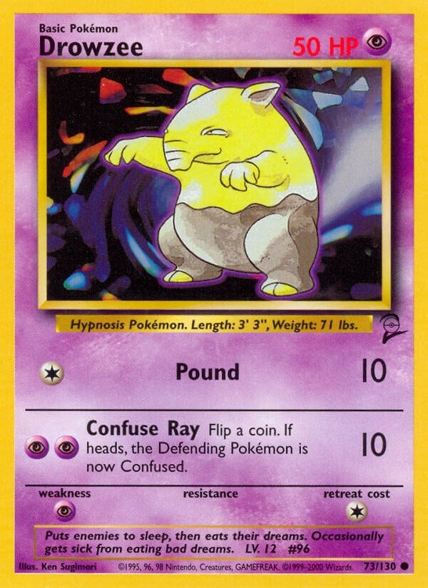 Drowzee (073/130) (BS2)