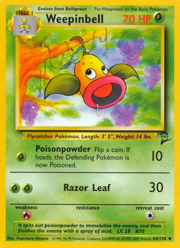 Weepinbell (064/130) (BS2)