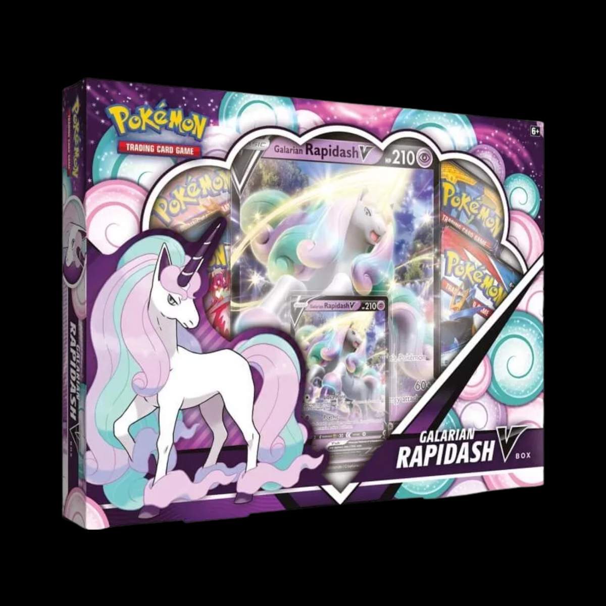Pokemon Galarian Rapidash V Box (Small Box Tear)