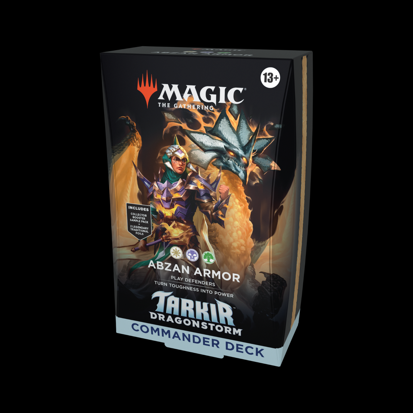 MTG Magic The Gathering Tarkir Dragonstorm Abzan Armor Commander Deck