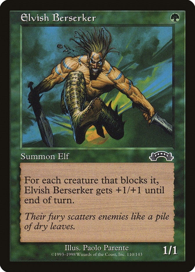 Elvish Berserker (110) (EXO)