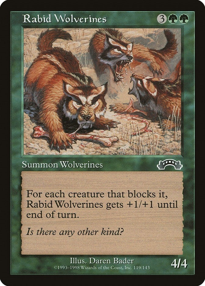 Rabid Wolverines (119) (EXO)