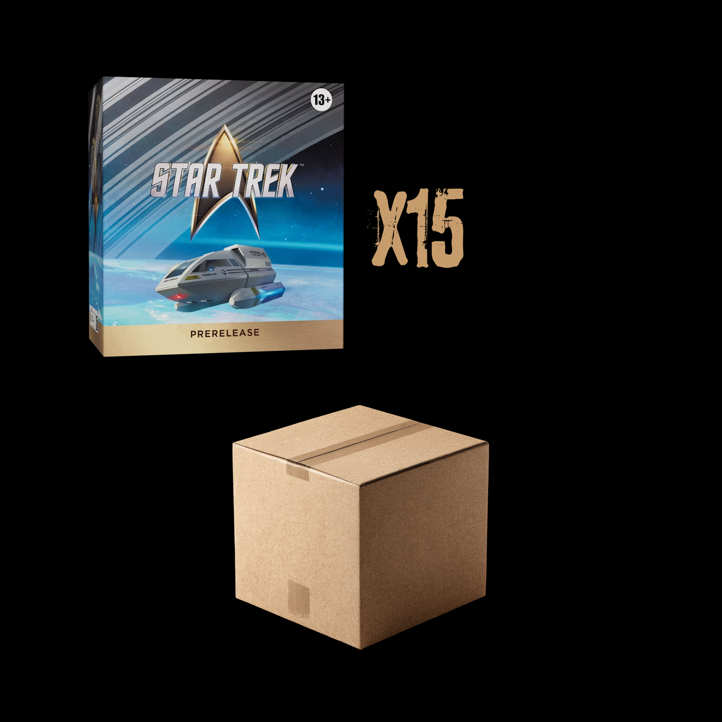 MTG Magic The Gathering Star Trek 15x Prerelease Pack Sealed Case (Ships November 2026)