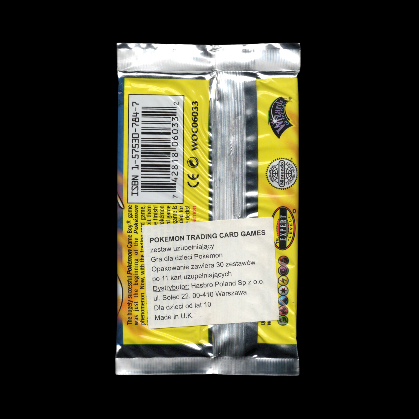 Pokemon Base Set Charizard Unlimited Booster Pack 4th Print 1999-2000