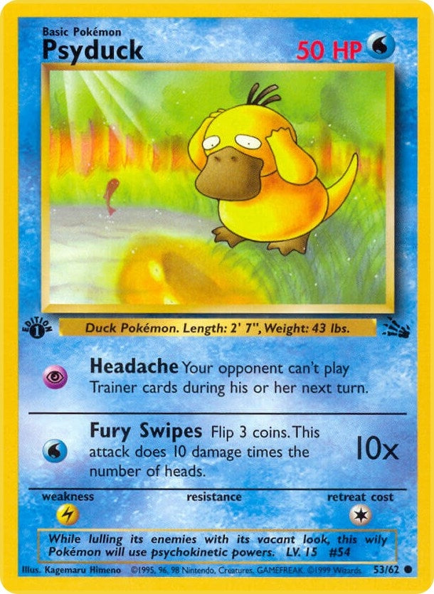 Psyduck (53/62) (FO)