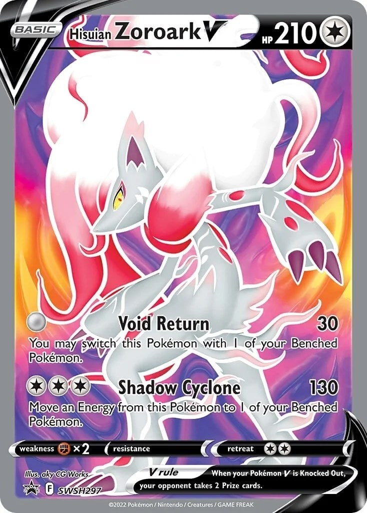 Hisuian Zoroark V - SWSH297 (SWSH297) (SWSD)
