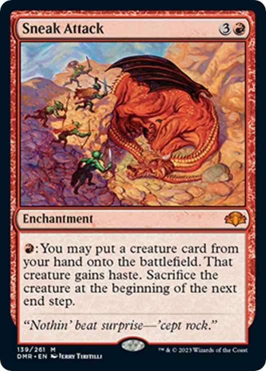 Sneak Attack (139) (Dominaria Remastered) (DMR)