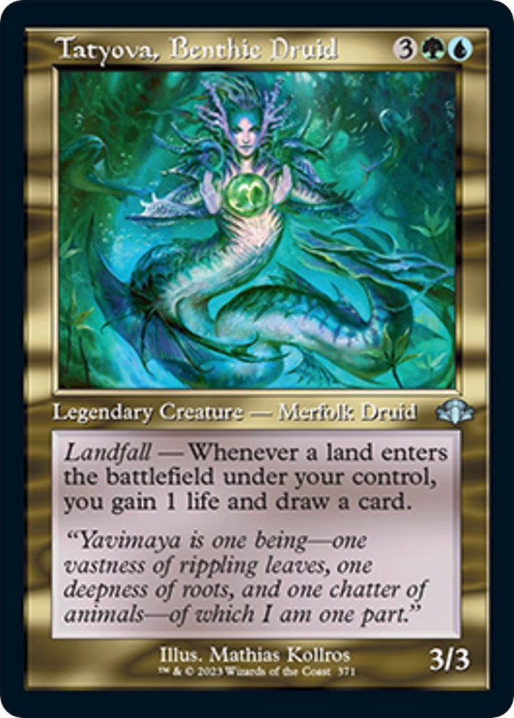 Tatyova, Benthic Druid (Retro Frame) (371) (DMR)