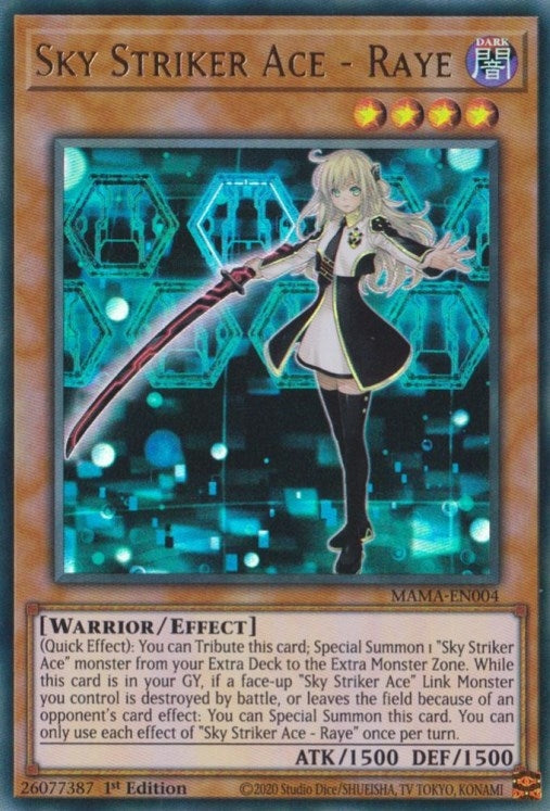 Sky Striker Ace - Raye (MAMA-EN004) (MAMA)