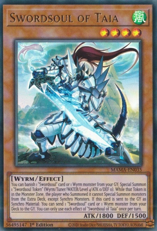 Swordsoul of Taia (MAMA-EN035) (MAMA)