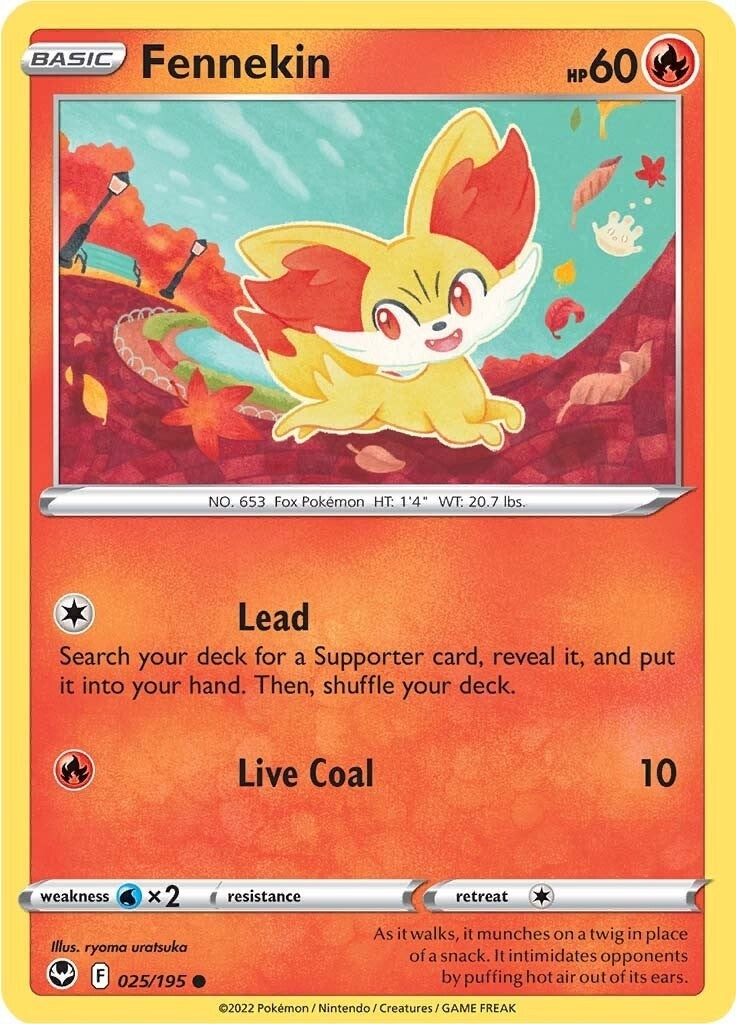 Fennekin (025/195) (SWSH12)