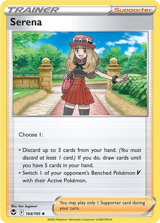 Serena (164/195) (SWSH12: Silver Tempest) (SWSH12)