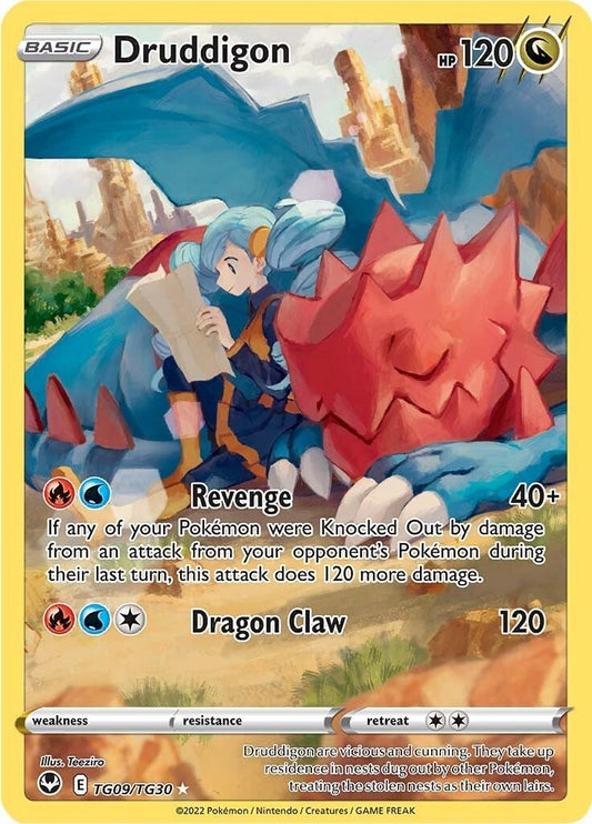 Druddigon (TG09/TG30) (SWSH12: Silver Tempest Trainer Gallery) (SWSH12: TG)