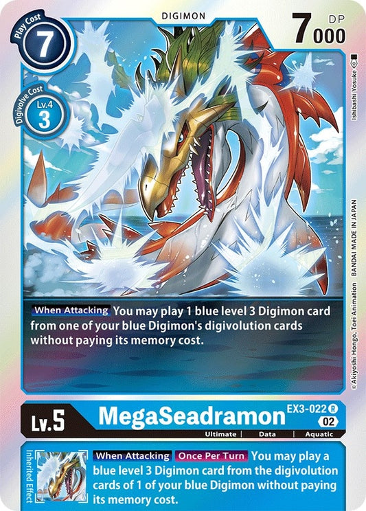 MegaSeadramon (EX3-022 R) (EX03)