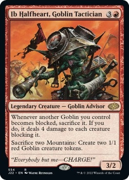 Ib Halfheart, Goblin Tactician (554) (J22)
