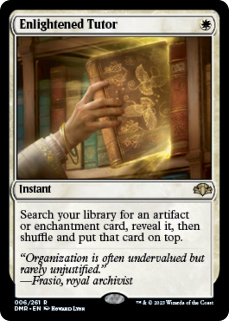 Enlightened Tutor (6) (Dominaria Remastered) (DMR)
