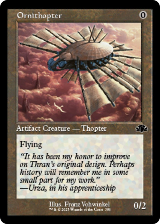 Ornithopter (Retro Frame) (386) (Dominaria Remastered) (DMR)