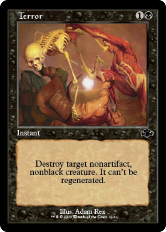 Terror (Retro Frame) (312) (Dominaria Remastered) (DMR)