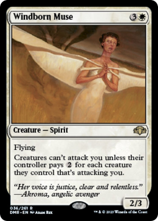 Windborn Muse (36) (Dominaria Remastered) (DMR)