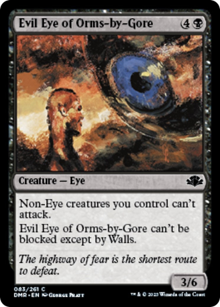 Evil Eye of Orms-by-Gore (83) (Dominaria Remastered) (DMR)