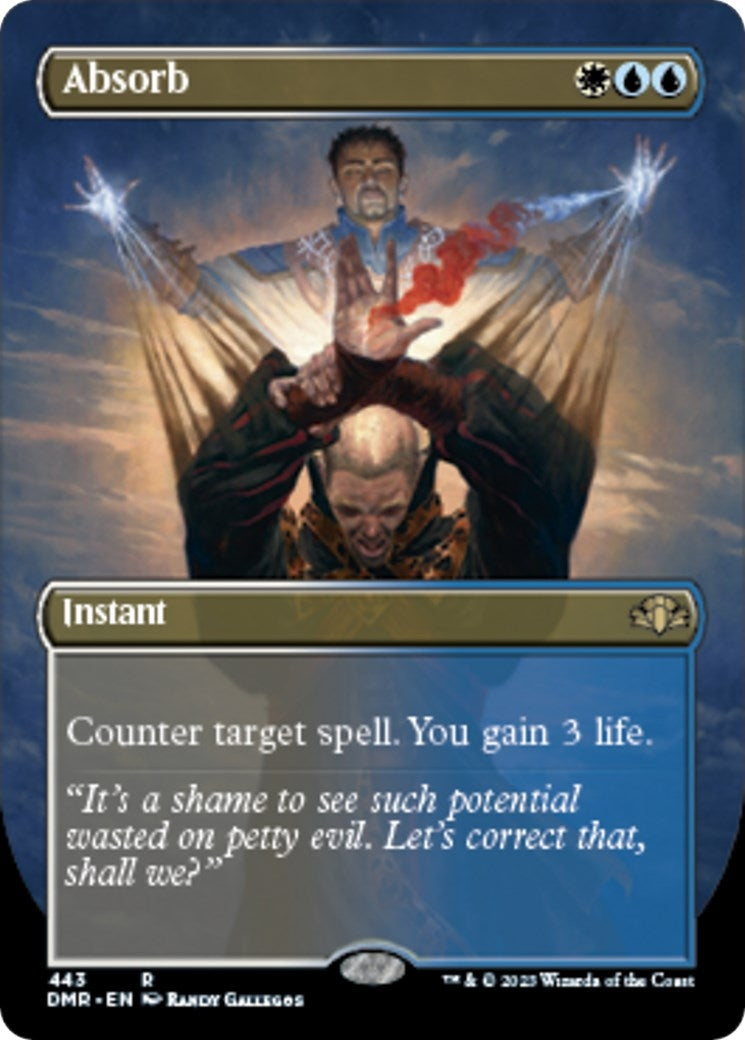 Absorb (Borderless) (443) (Dominaria Remastered) (DMR)