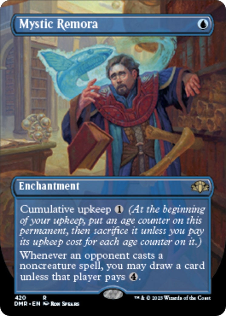 Mystic Remora (Borderless) (420) (DMR)