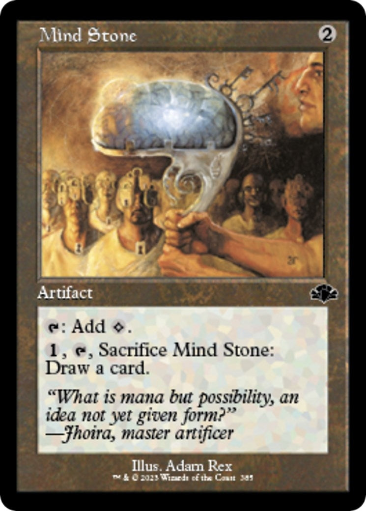 Mind Stone (Retro Frame) (385) (Dominaria Remastered) (DMR)