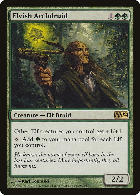 Elvish Archdruid (172) (M12)