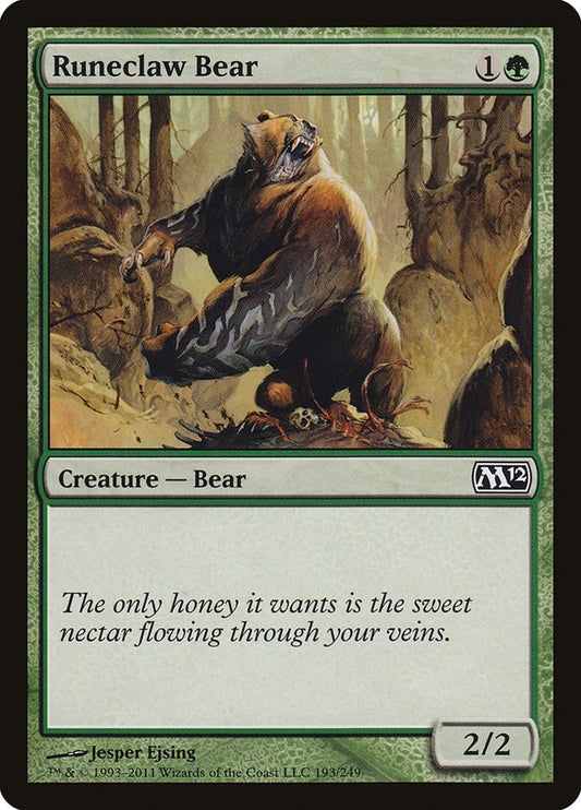 Runeclaw Bear (193) (M12)