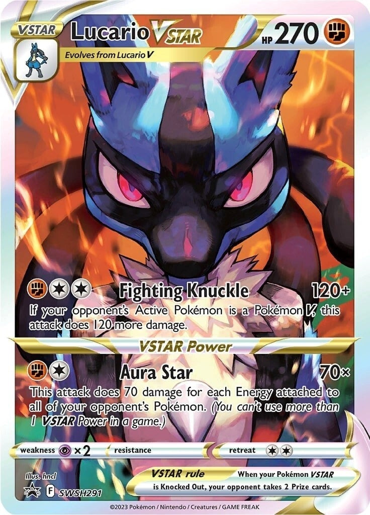 Lucario VSTAR - SWSH291 (SWSH291) (SWSD)