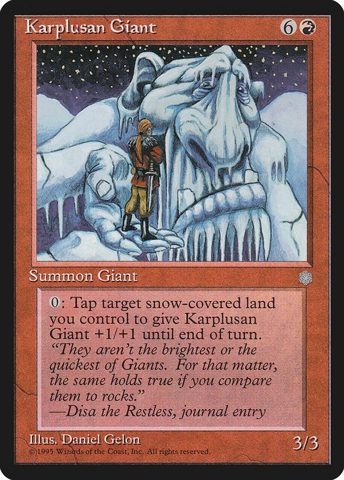 Karplusan Giant (ICE)