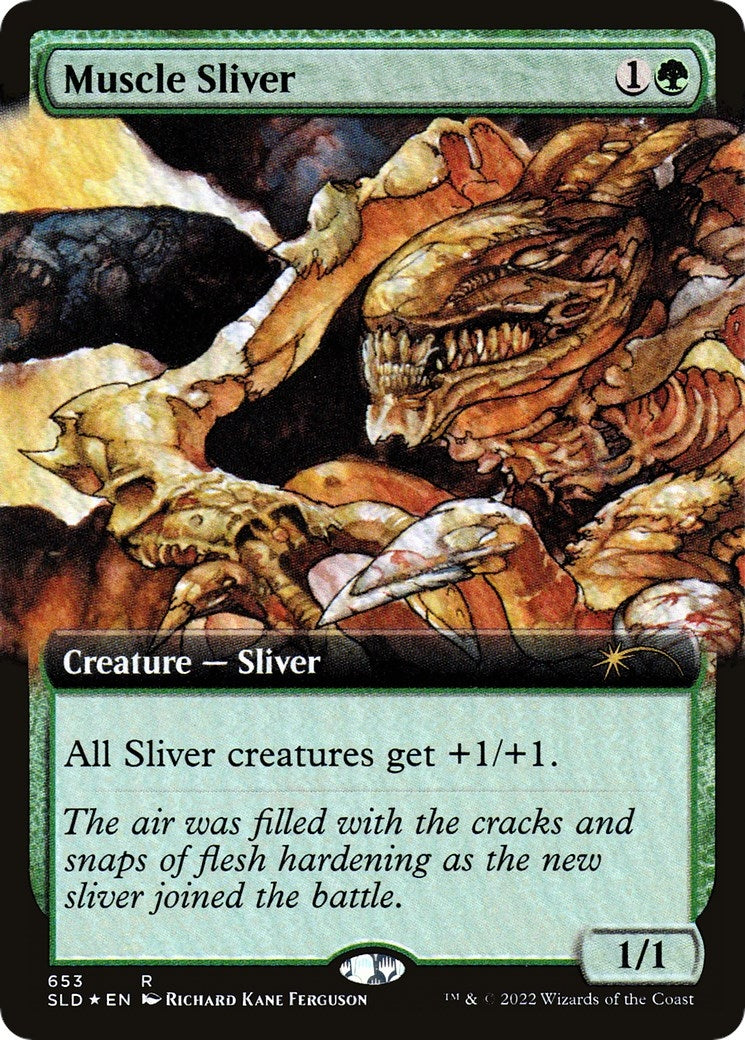 Muscle Sliver (Extended Art) (653) (SLD)