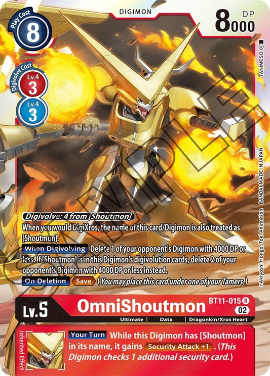 OmniShoutmon (BT11-015 R) (BT11)