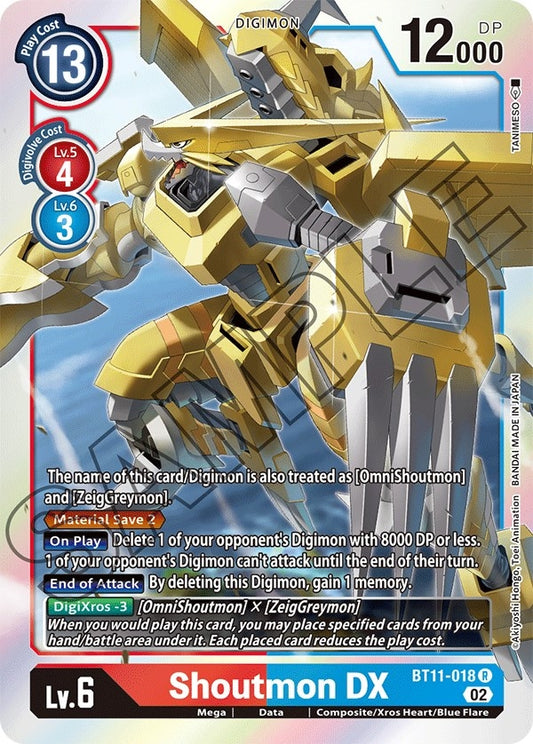 Shoutmon DX (BT11-018 R) (BT11)