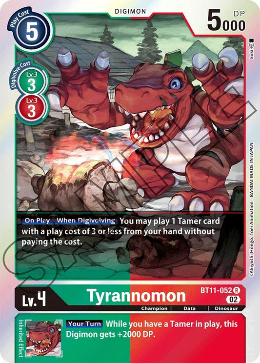 Tyrannomon (BT11-052 R) (BT11)