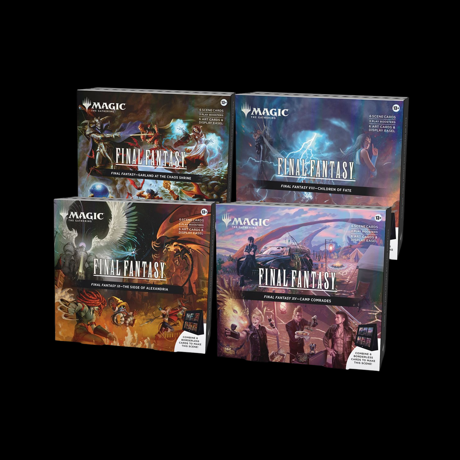 MTG Magic The Gathering Final Fantasy 4X Scene Box – Card Dynasty