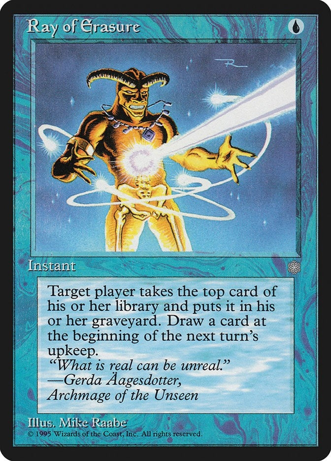 Ray of Erasure (ICE)