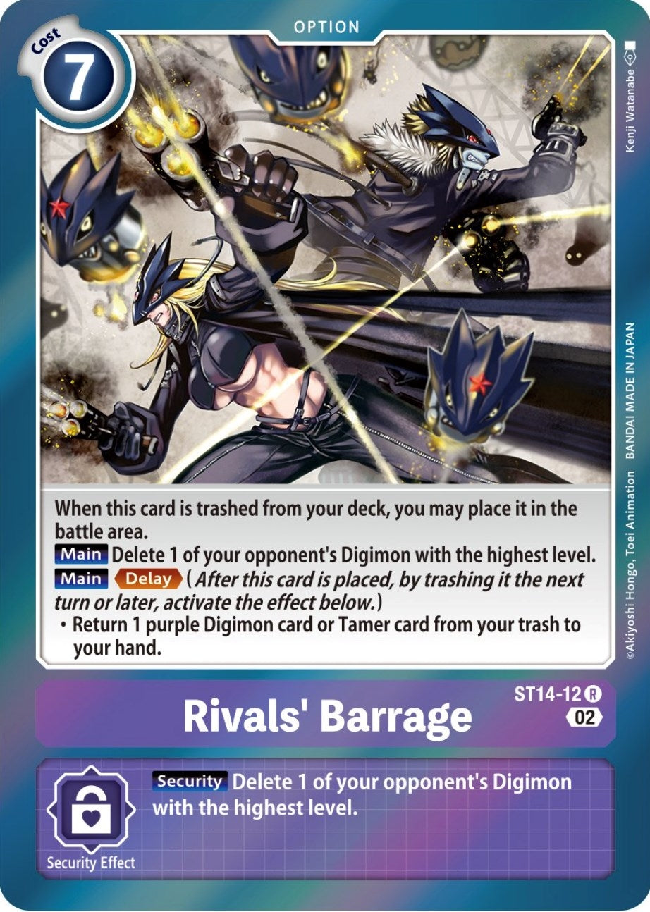 Rivals' Barrage (ST14-12 R) (ST-14)