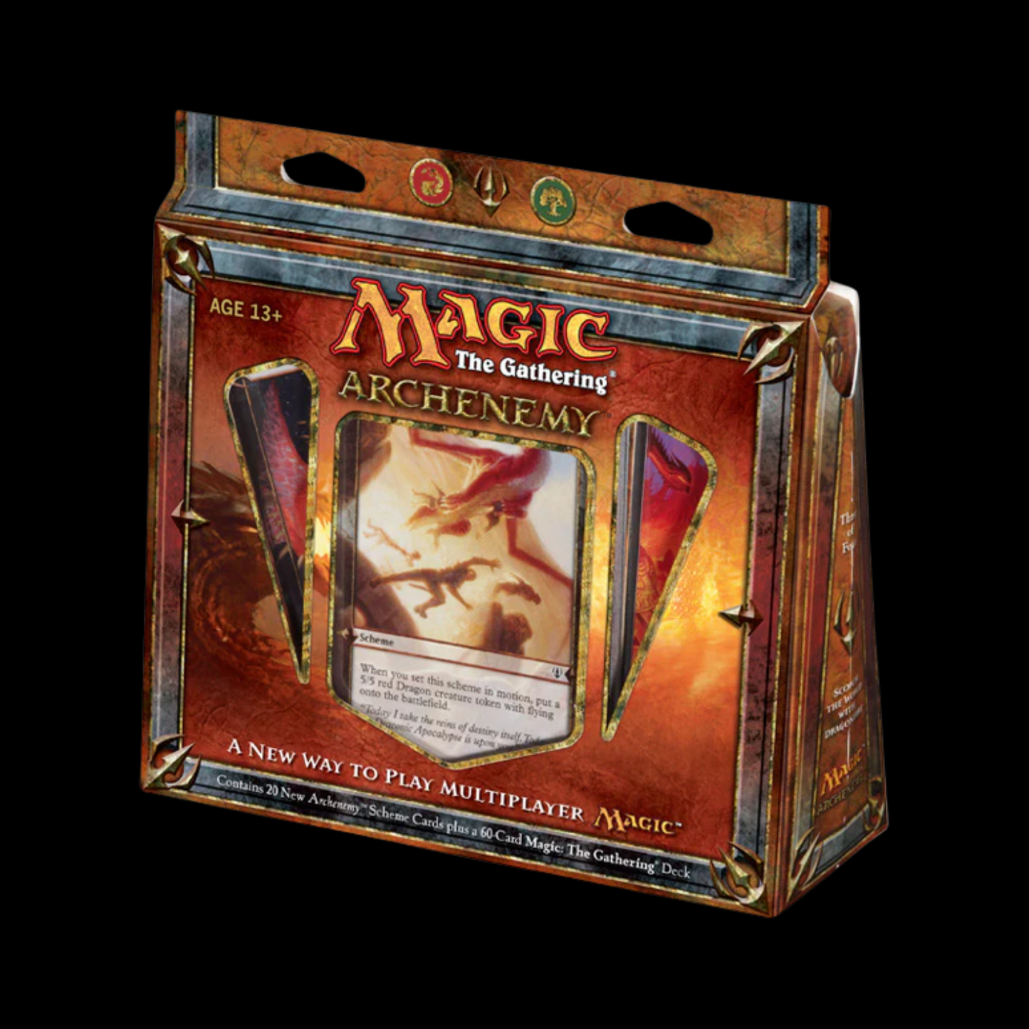 MTG Magic The Gathering Scorch the World with Dragonfire Archenemy Deck