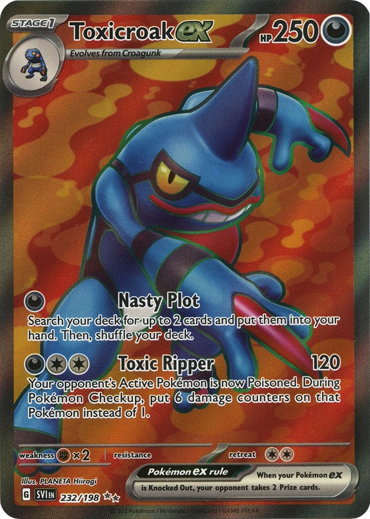 Toxicroak ex (232/198) (SVI)