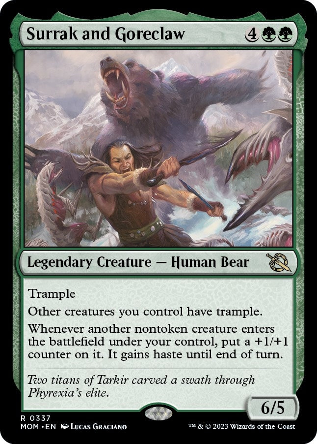 Surrak and Goreclaw (337) (MOM)