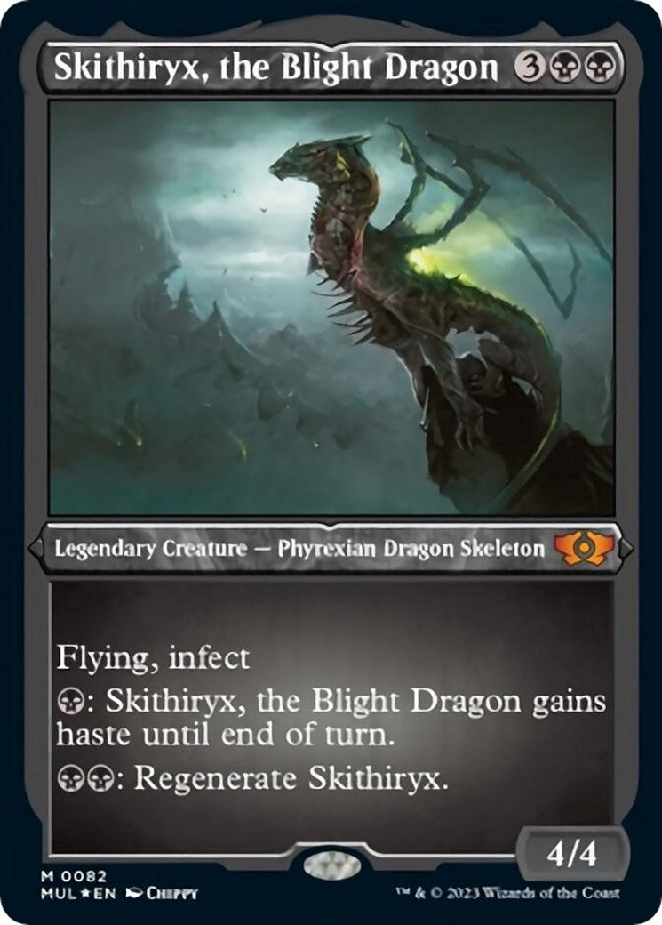 Skithiryx, the Blight Dragon (Foil Etched) (82) (MUL)