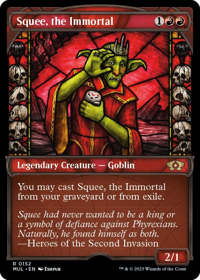 Squee, the Immortal (Halo Foil) (152) (March of the Machine: Multiverse Legends) (MUL)