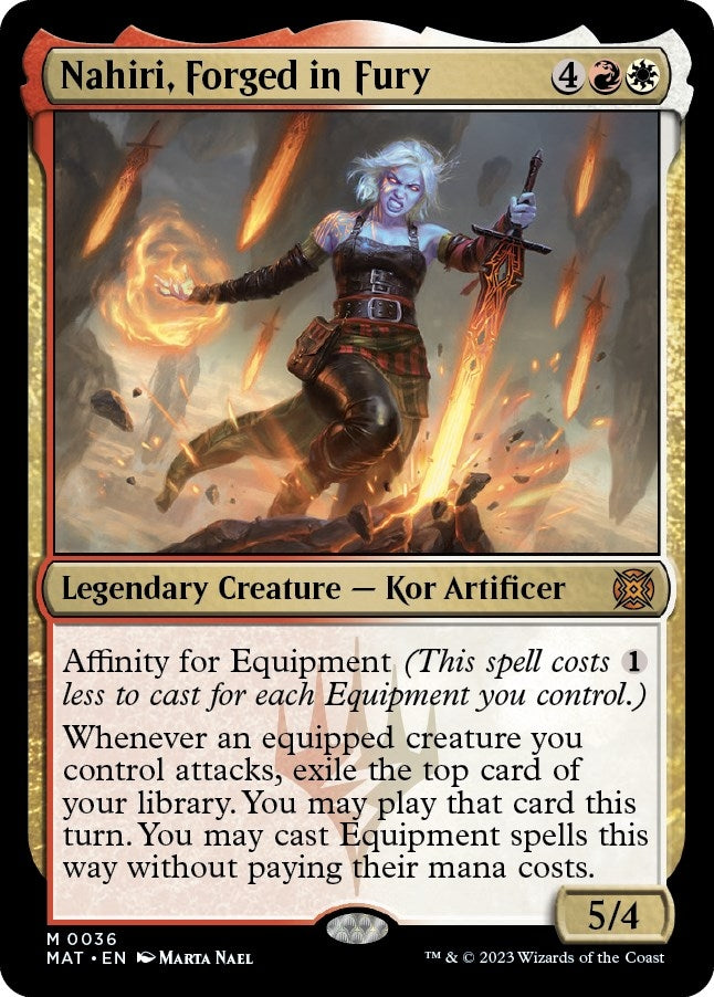 Nahiri, Forged in Fury (36) (MAT)