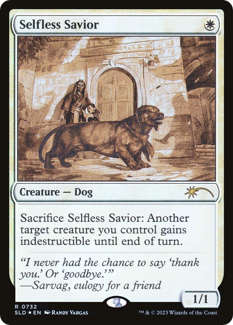 Selfless Savior (Sketch Showcase) (732) (SLD)